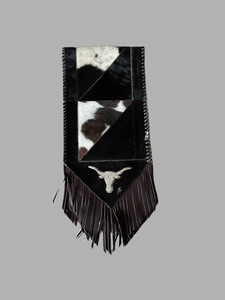 (#C115) Cowhide Table Runner