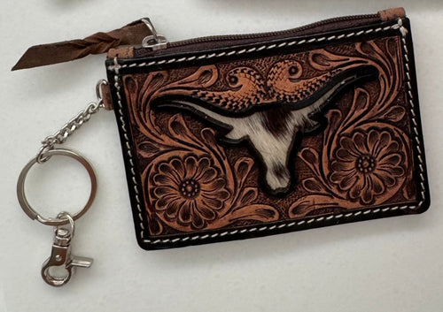 2508BH Leather Cowhide Keychain