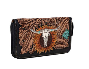 (#341) Women’s Hand-Tooled Wallet