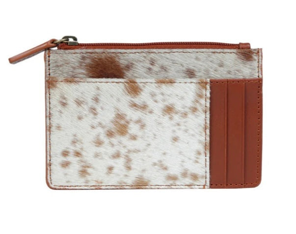 2508MB Hair-on Leather Card Holder