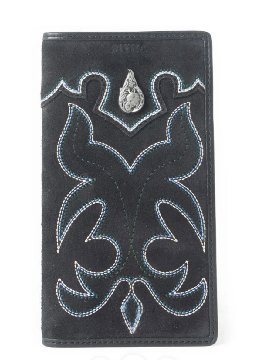 2503MB Longhorn Leather Wallet