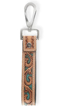 Load image into Gallery viewer, KF2505 Hand-Tooled Leather Key Fob