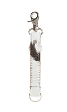 Load image into Gallery viewer, KF2512 Black &amp; White Hairon Key Fob