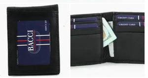 2504LI Leather Bi-Fold Wallet with Money Clip
