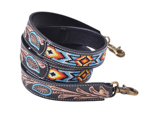 (#PS0A2) Blazing Sun Hand-Tooled Strap