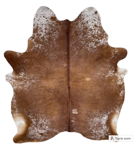 CH2504 Large Brown and White Speckled Brazilian
Cowhide