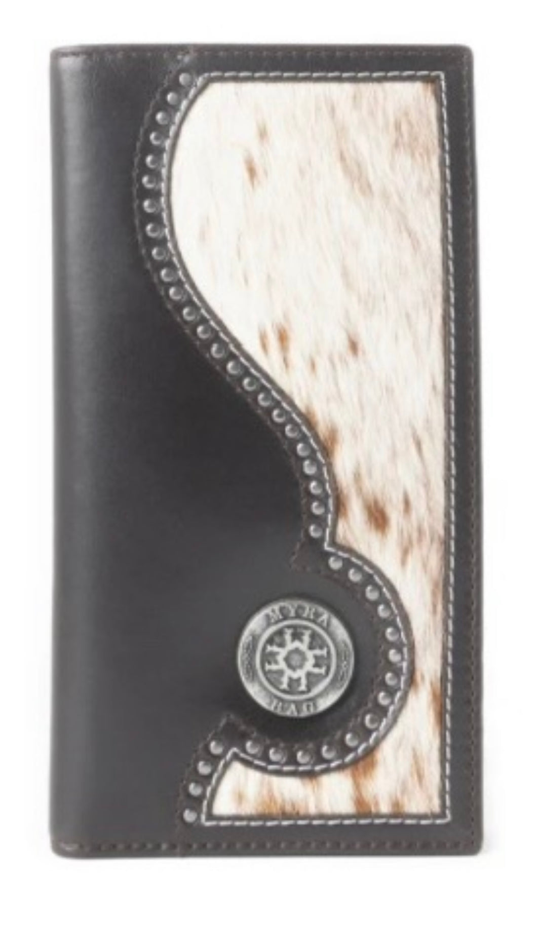 2501MB Longhorn Hairon Leather Wallet