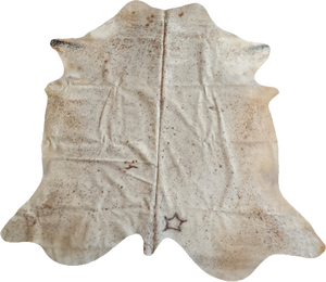 CHT2533 Light Brown & White Cowhide