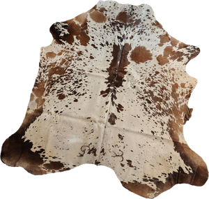 CHT2541 Brown & White Cowhide