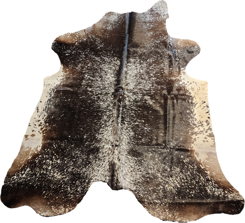 CHT2542 Brown & White Cowhide
