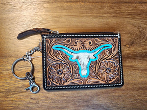 2524BH Leather Cowhide Keychain