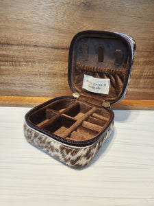 2519BH Cowhide Jewelry Box