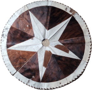 2504CTS Cowhide Christmas Tree Skirt