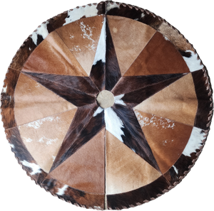 2513CTS Cowhide Christmas Tree Skirt