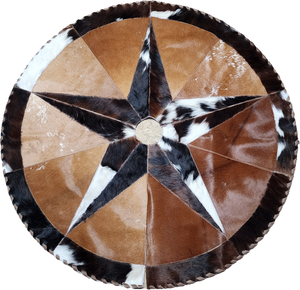 2507CTS Cowhide Christmas Tree Skirt